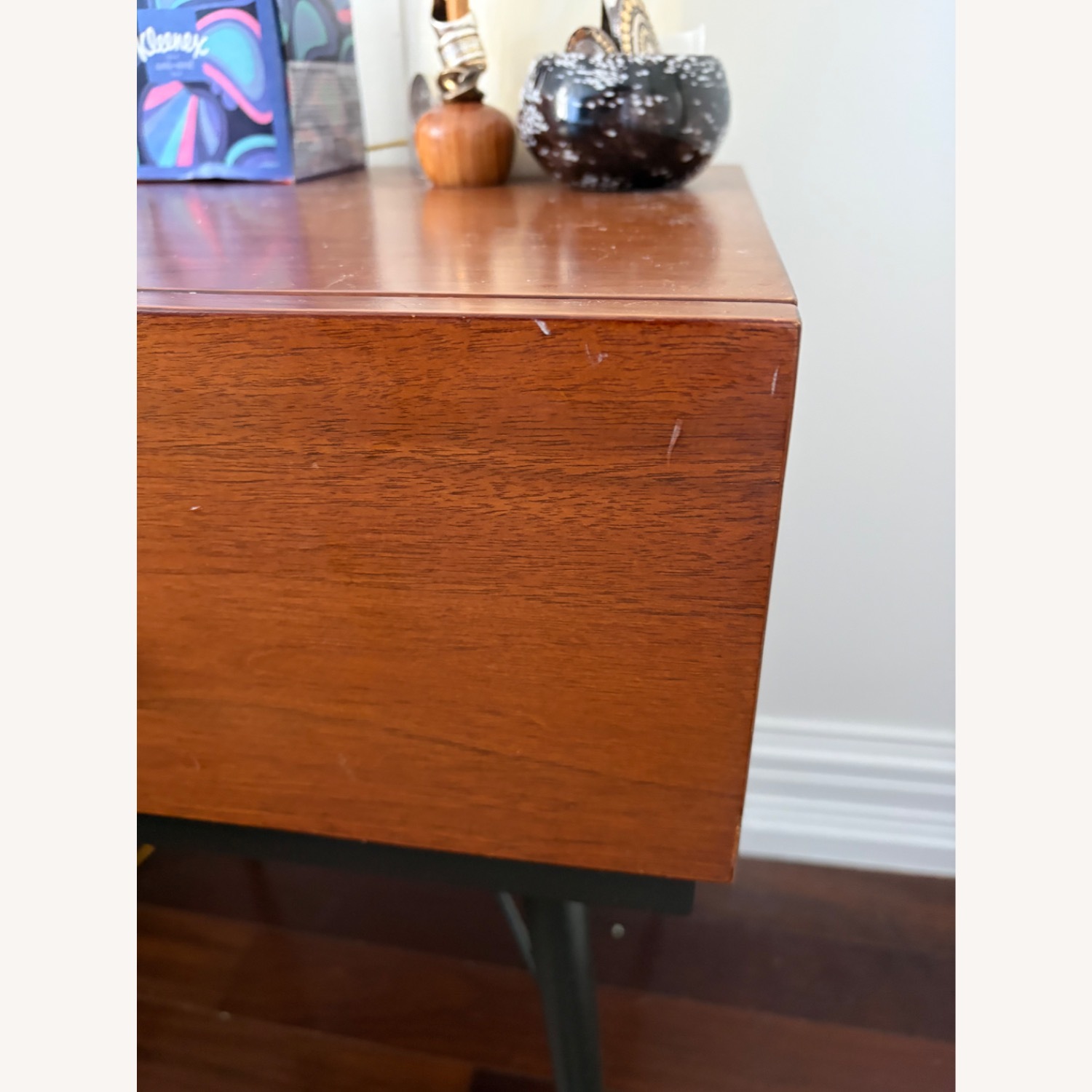 West Elm Mid Century Walnut Paulson Nightstand - image-3
