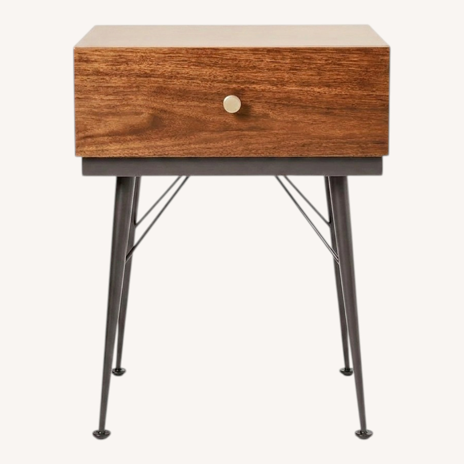 West Elm Mid Century Walnut Paulson Nightstand - image-9
