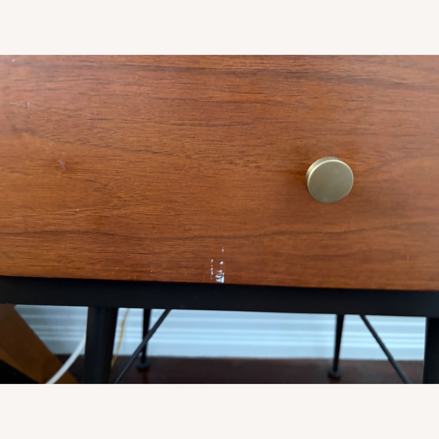 West Elm Mid Century Walnut Paulson Nightstand - image-2