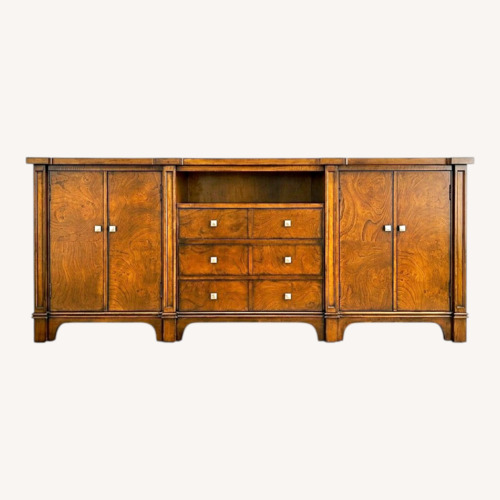 Used Century Furniture Dark Brown Wood Dresser/console for sale on AptDeco