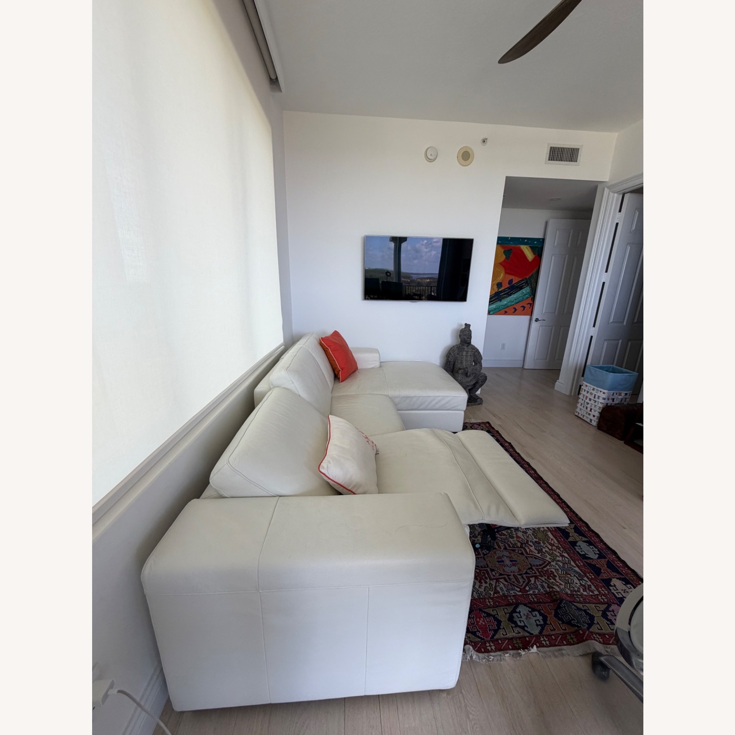 Modani Thompson Power Motion Sectional White - image-2