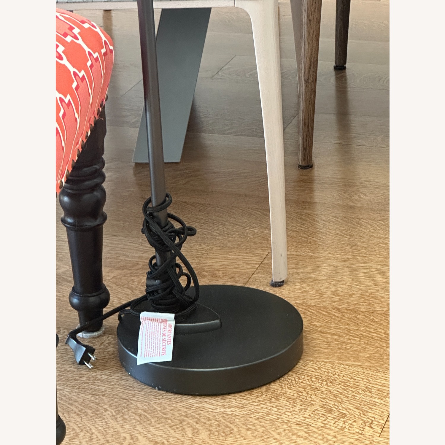 Restoration Hardware Neema Black Floor Lamp - image-2