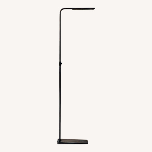 Used Restoration Hardware Neema Black Floor Lamp for sale on AptDeco