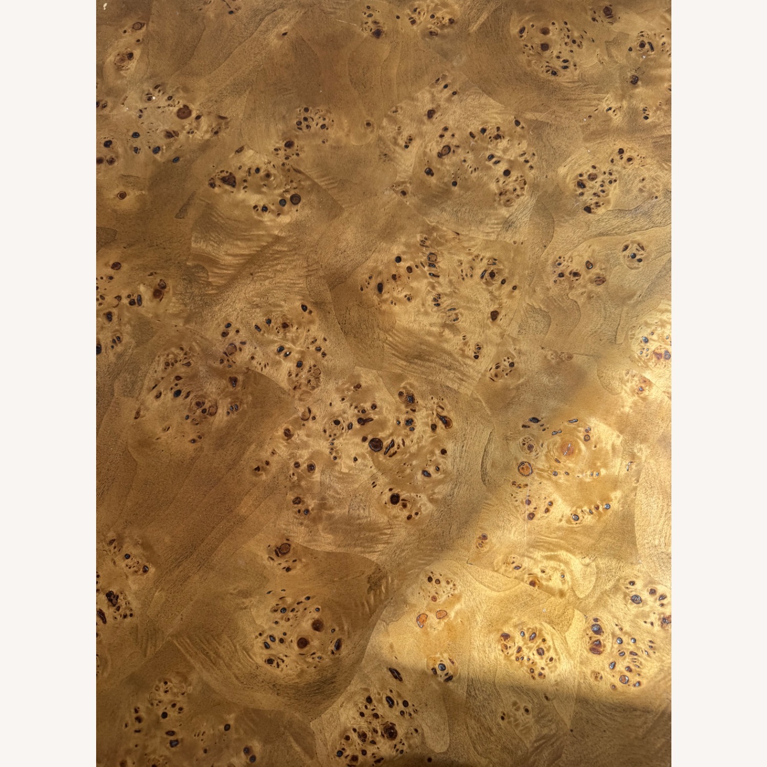 Restoration Hardware Belmont Burl Natural Wood Dining Table - image-7