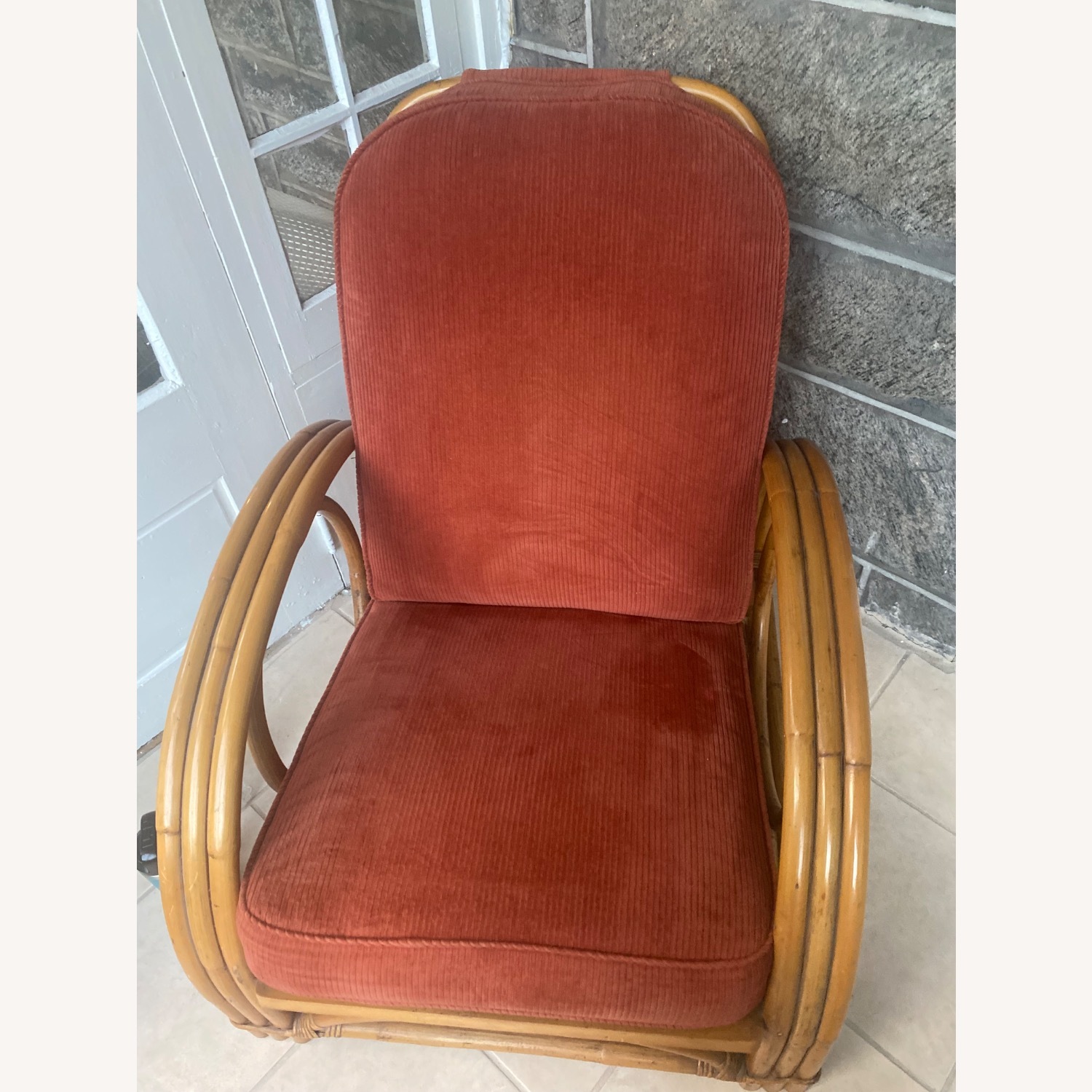 Rattan Lounge Chair - image-1