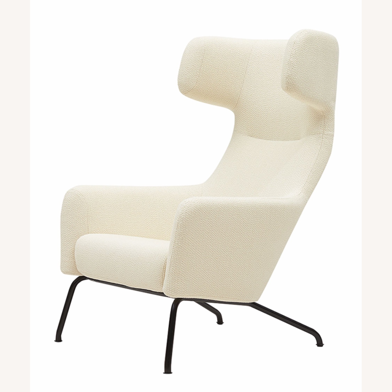 Softline A/S Havanna White Leather Armchair - image-6