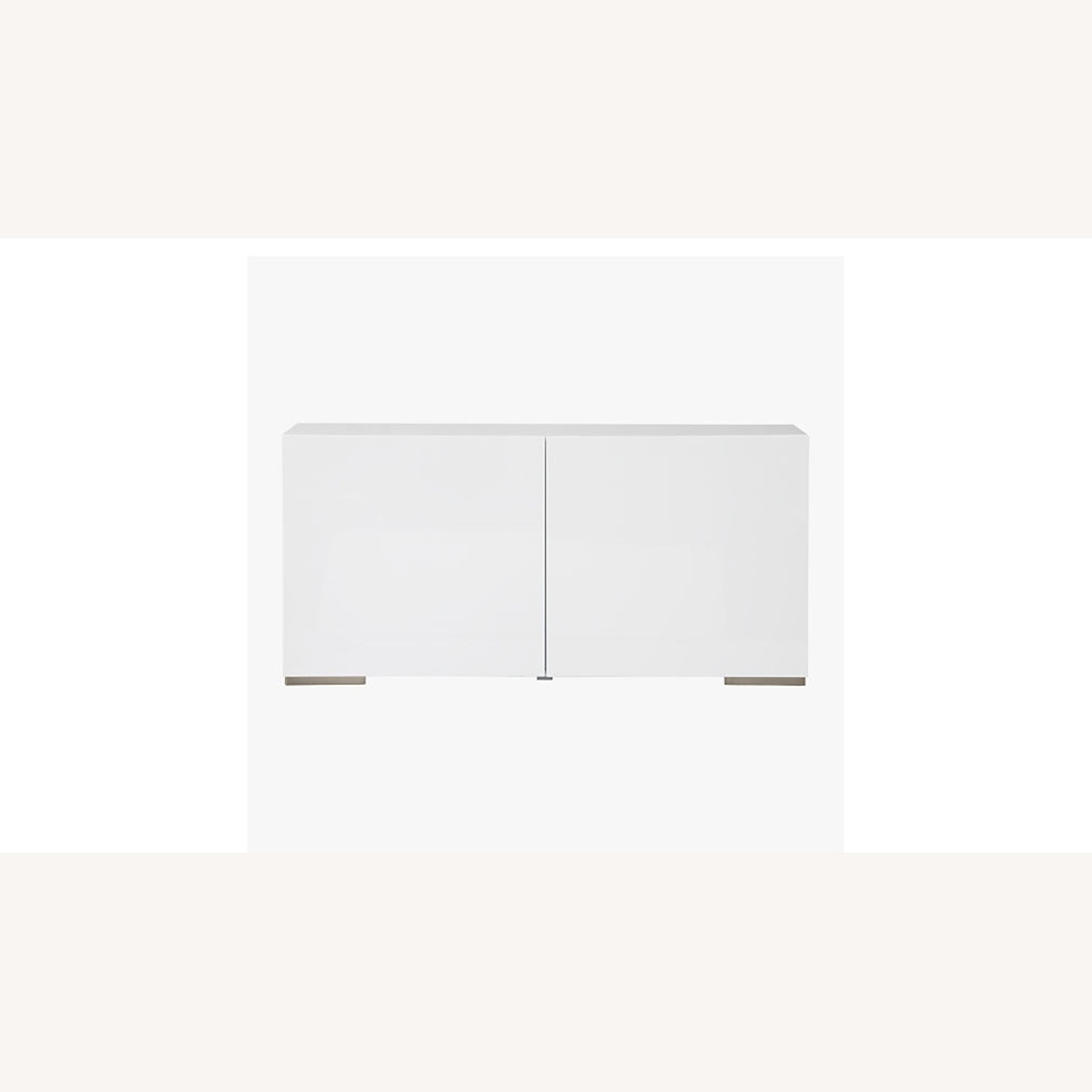 CB2 Fuel White Lacquer Credenza - image-5