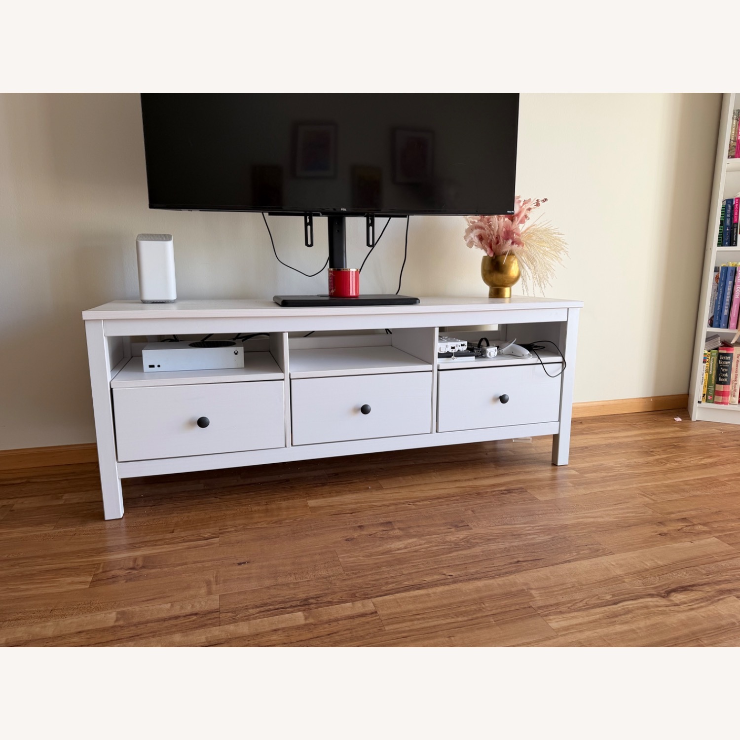 IKEA Hemnes White Media Storage - image-2