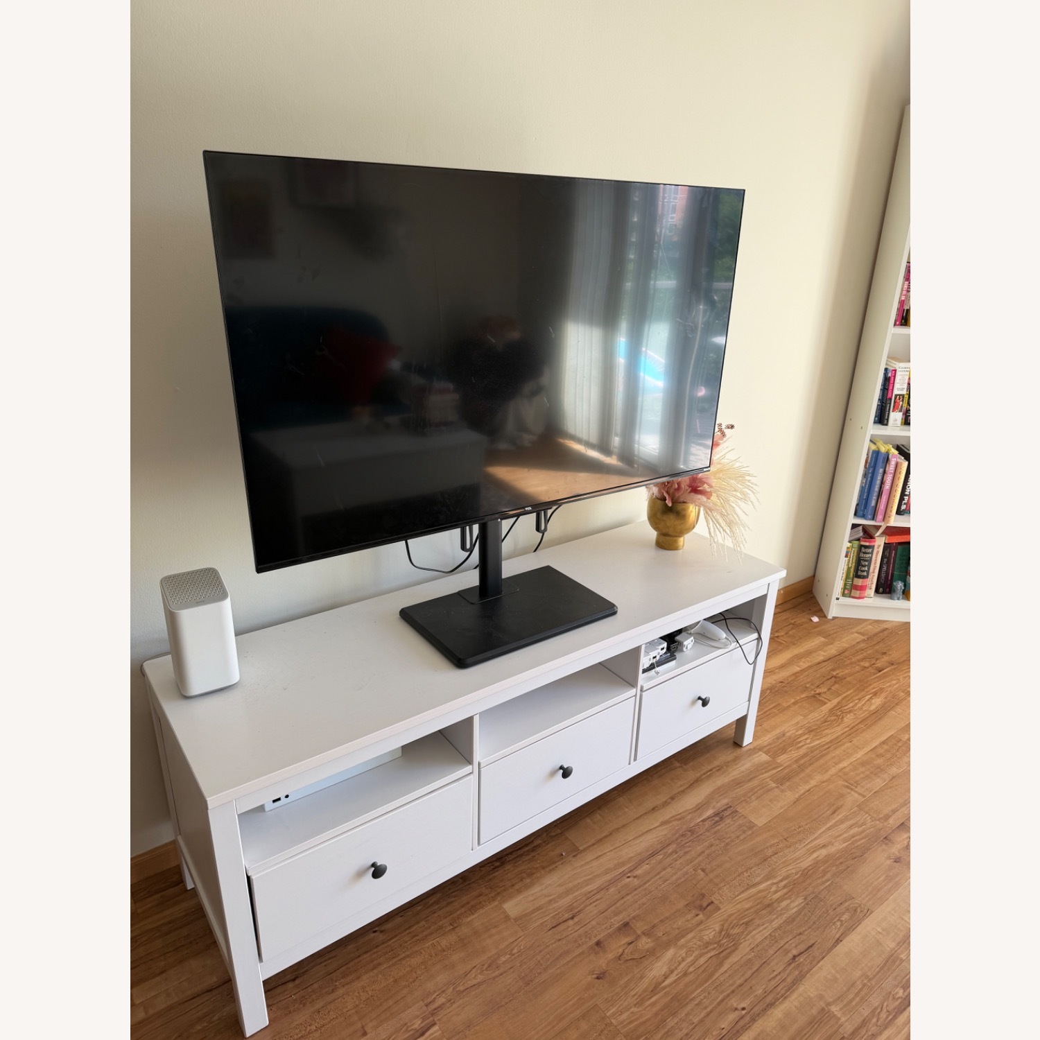 IKEA Hemnes White Media Storage - image-1