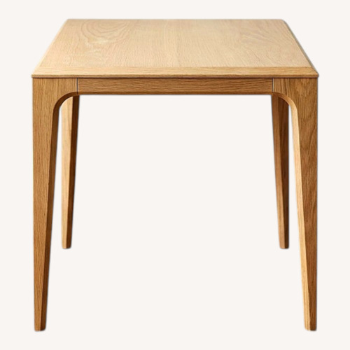 Used Interior Define Natural Wood Side Table for sale on AptDeco