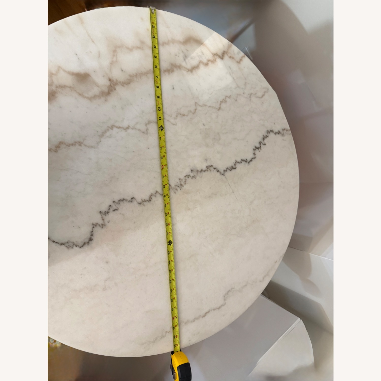 Tom Dixon White Marble Dining Table - image-3