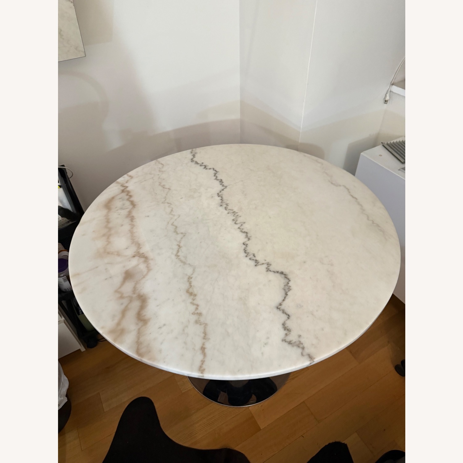 Tom Dixon White Marble Dining Table - image-1