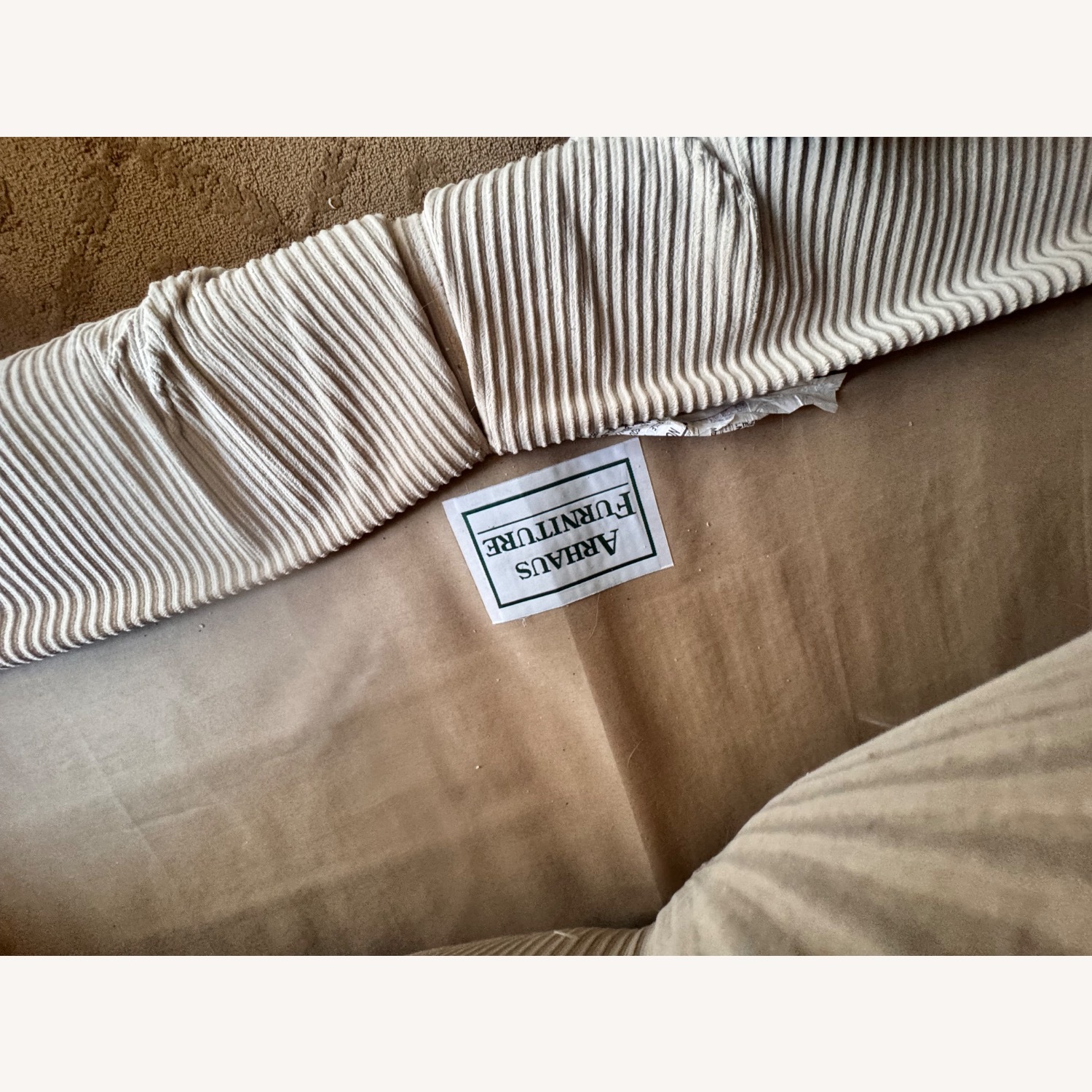 Arhaus Natural Fabric 2 Piece Sectional - image-4