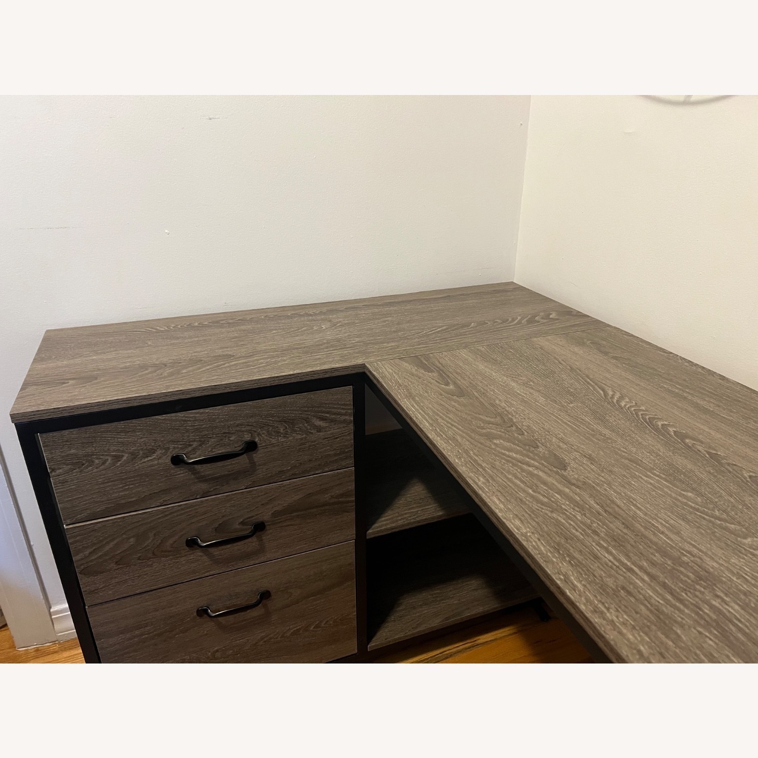 Tribesigns Light Gray Desk - image-3