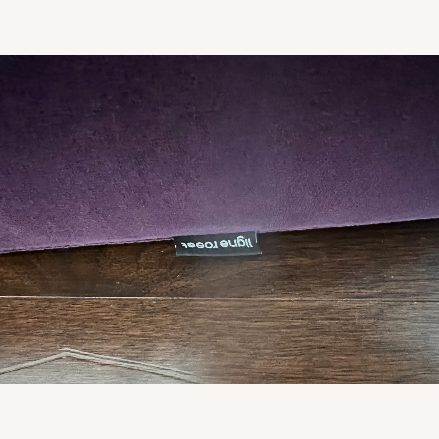 Purple Ligne Roset Velvet Sectional - image-9