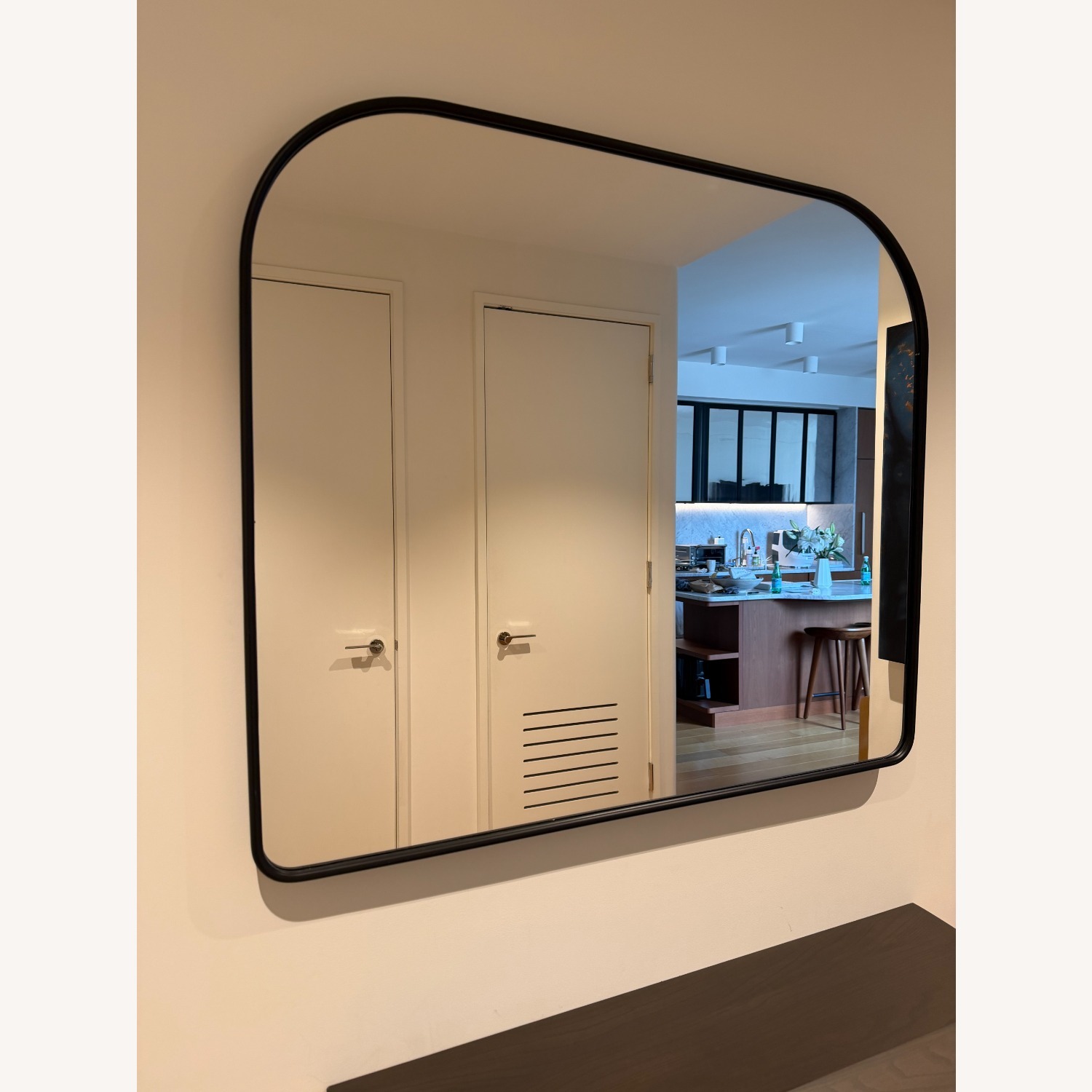 West Elm Metal Arch Wall Mirror - image-2