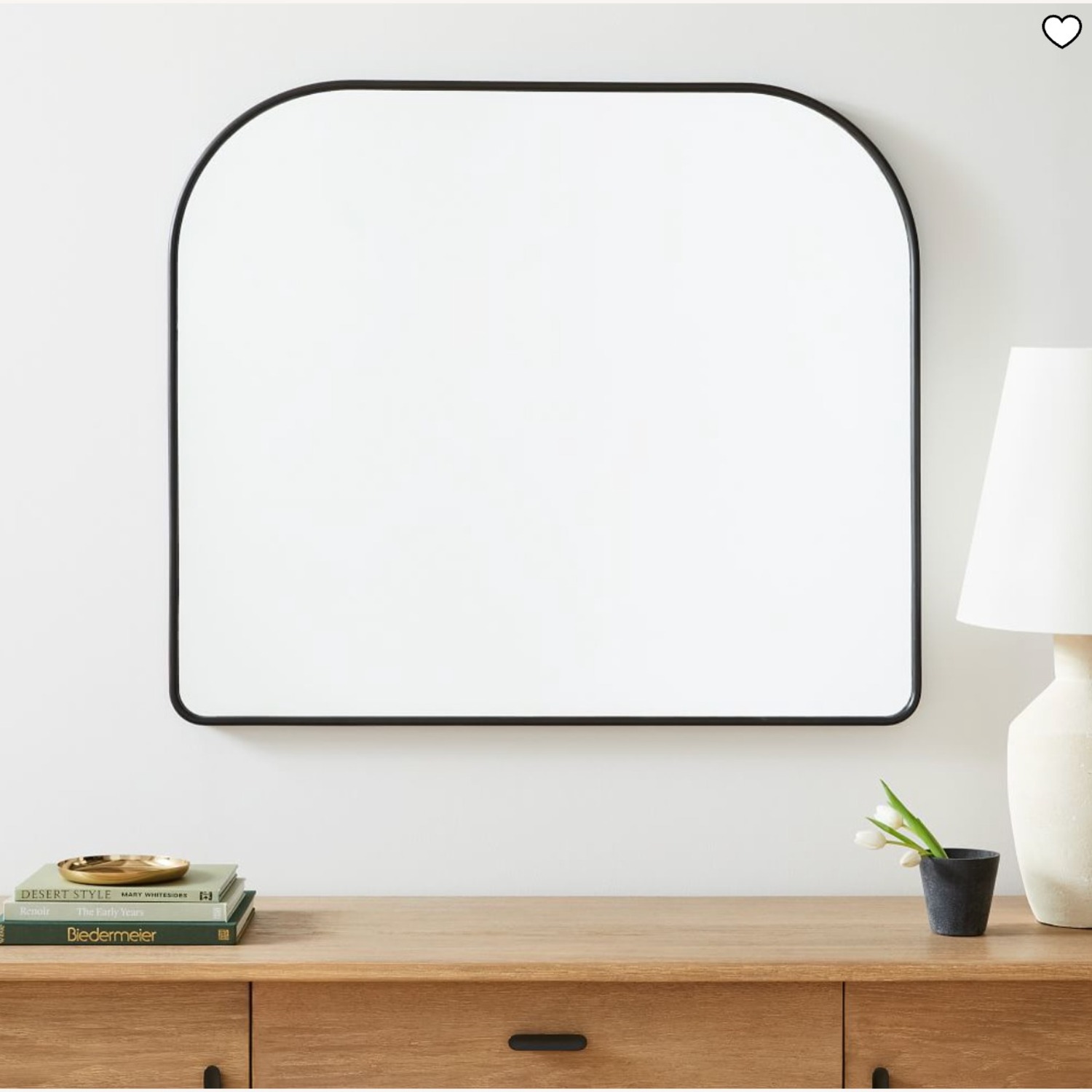 West Elm Metal Arch Wall Mirror - image-1