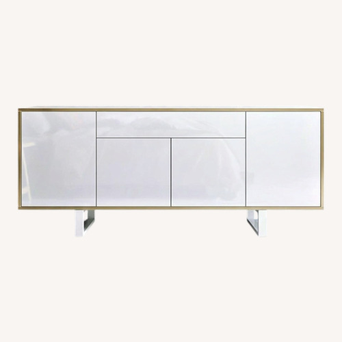 Used Gloss TV Stand and Entertainment Center for sale on AptDeco