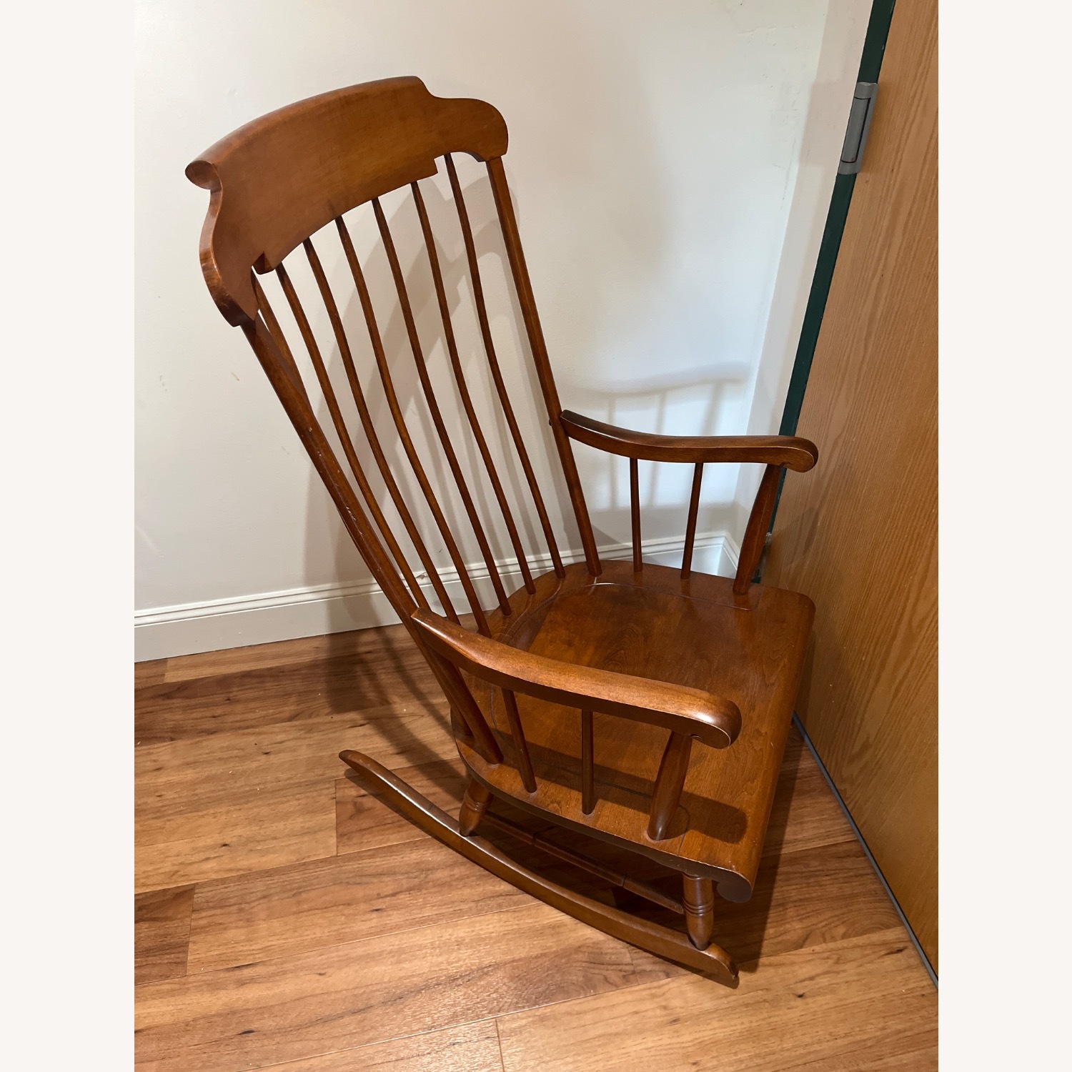 Nichols & Stone Dark Brown Armchair - image-2