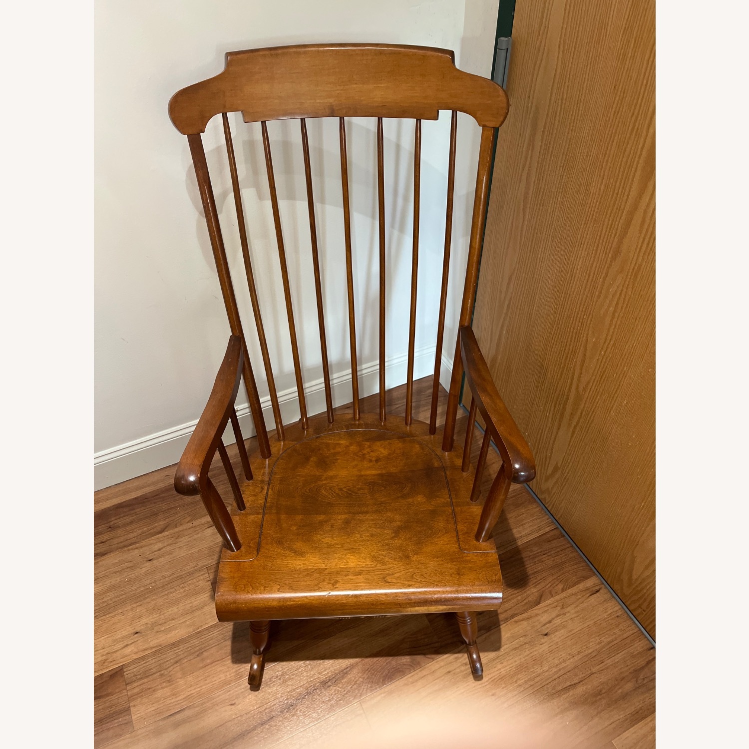 Nichols & Stone Dark Brown Armchair - image-1