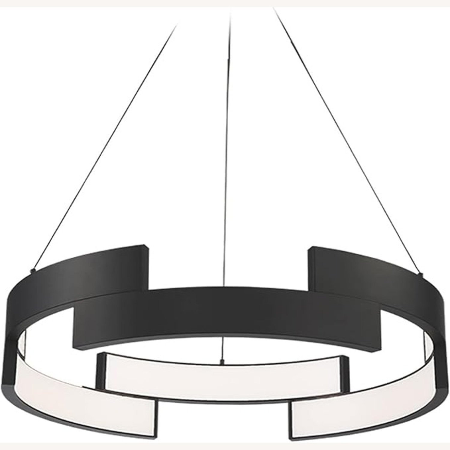 Black Metal Ceiling Lamp - image-4