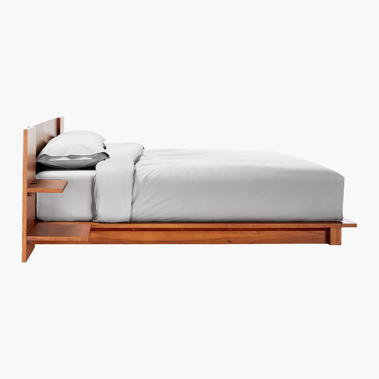 CB2 Andes Natural Wood Queen Bed - image-3