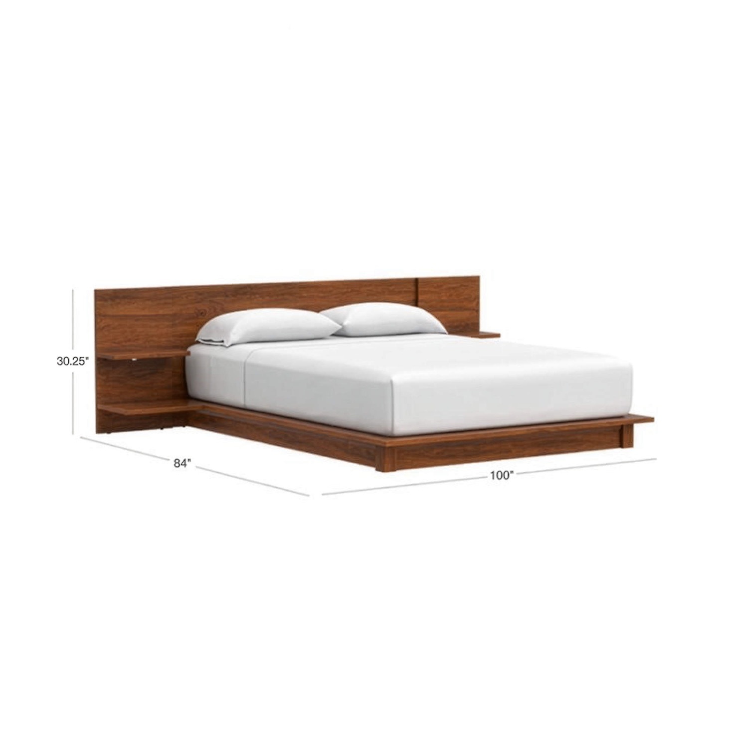 CB2 Andes Natural Wood Queen Bed - image-4