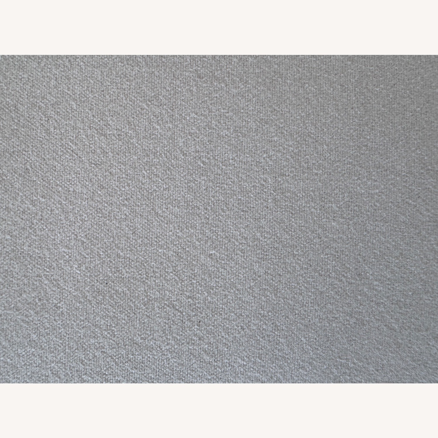  CB2 Camden 101" White Fabric Sofa - image-3