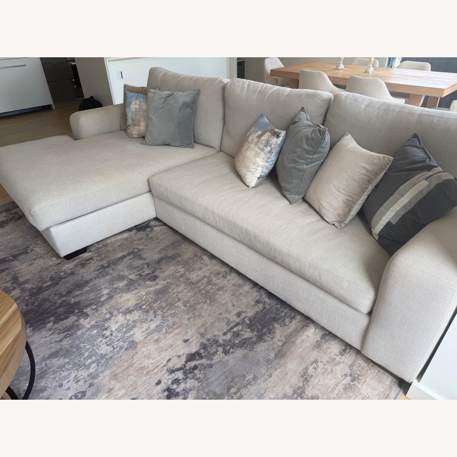 Pottery Barn Natural 3+ Seater Sofa - image-2
