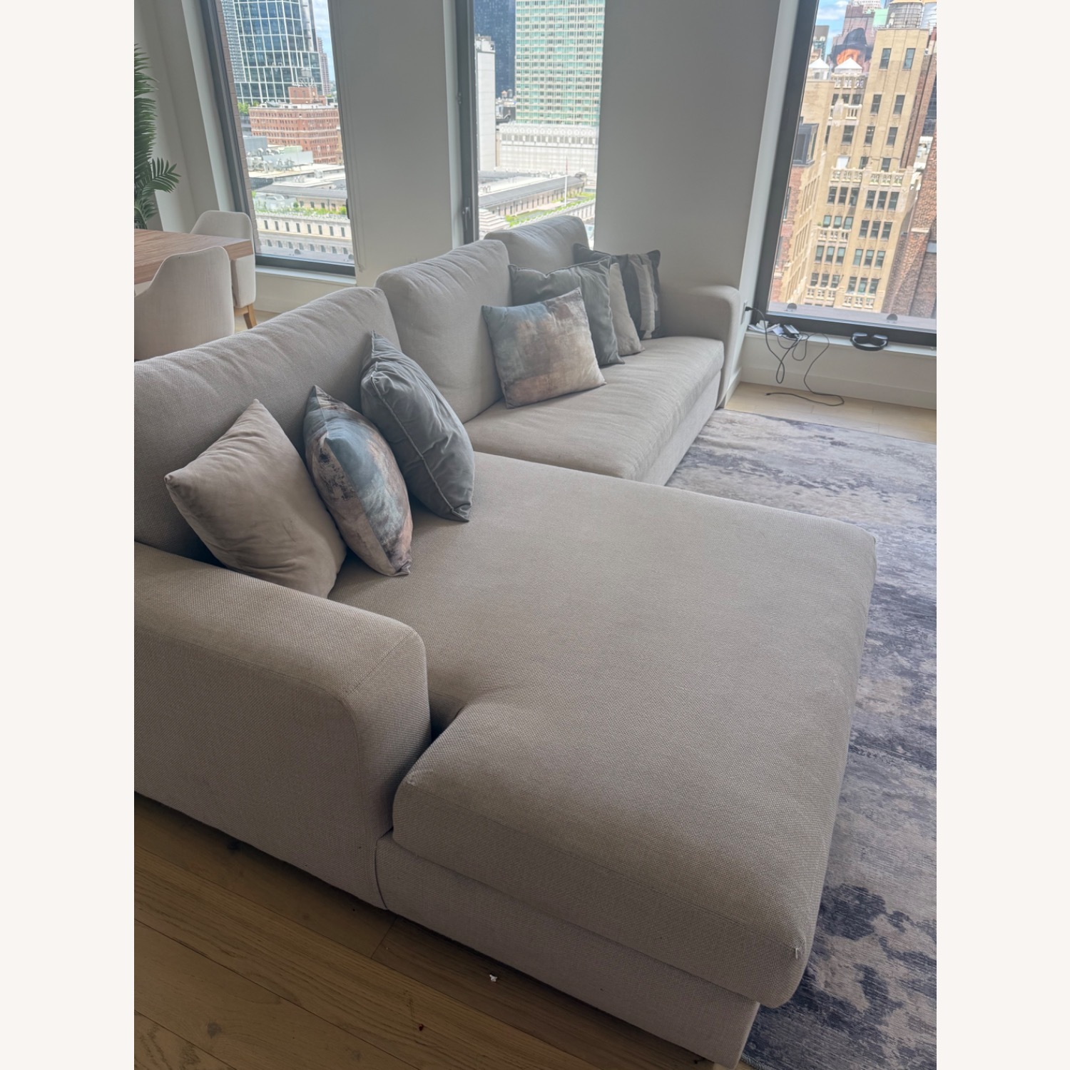 Pottery Barn Natural 3+ Seater Sofa - image-1