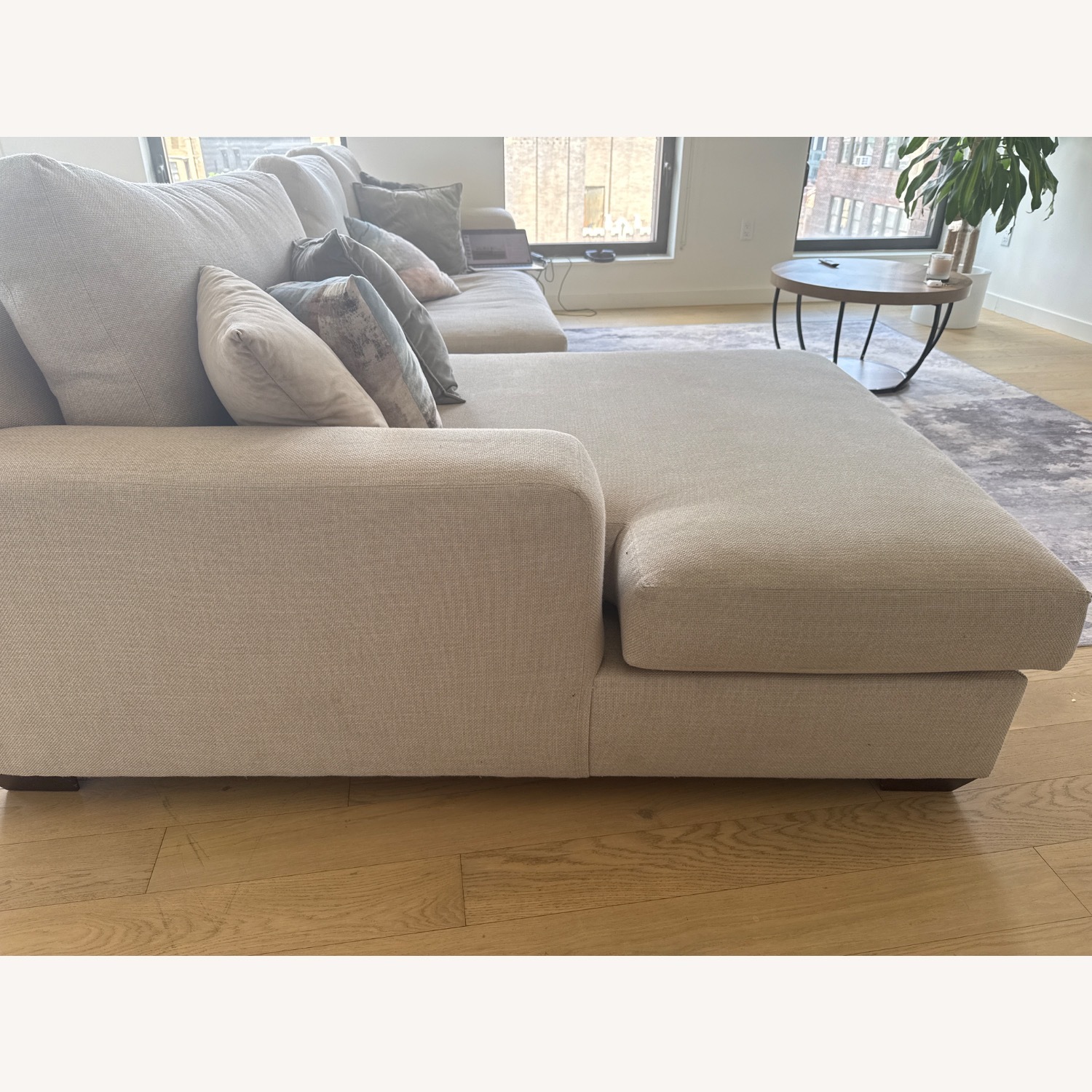 Pottery Barn Natural 3+ Seater Sofa - image-3