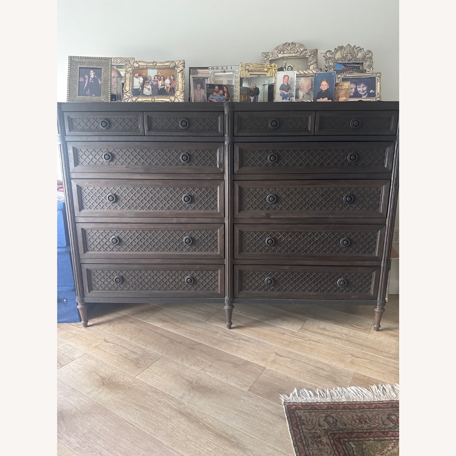 Restoration Hardware Louis XVI Treillage 12-Drawer Dresser - image-1