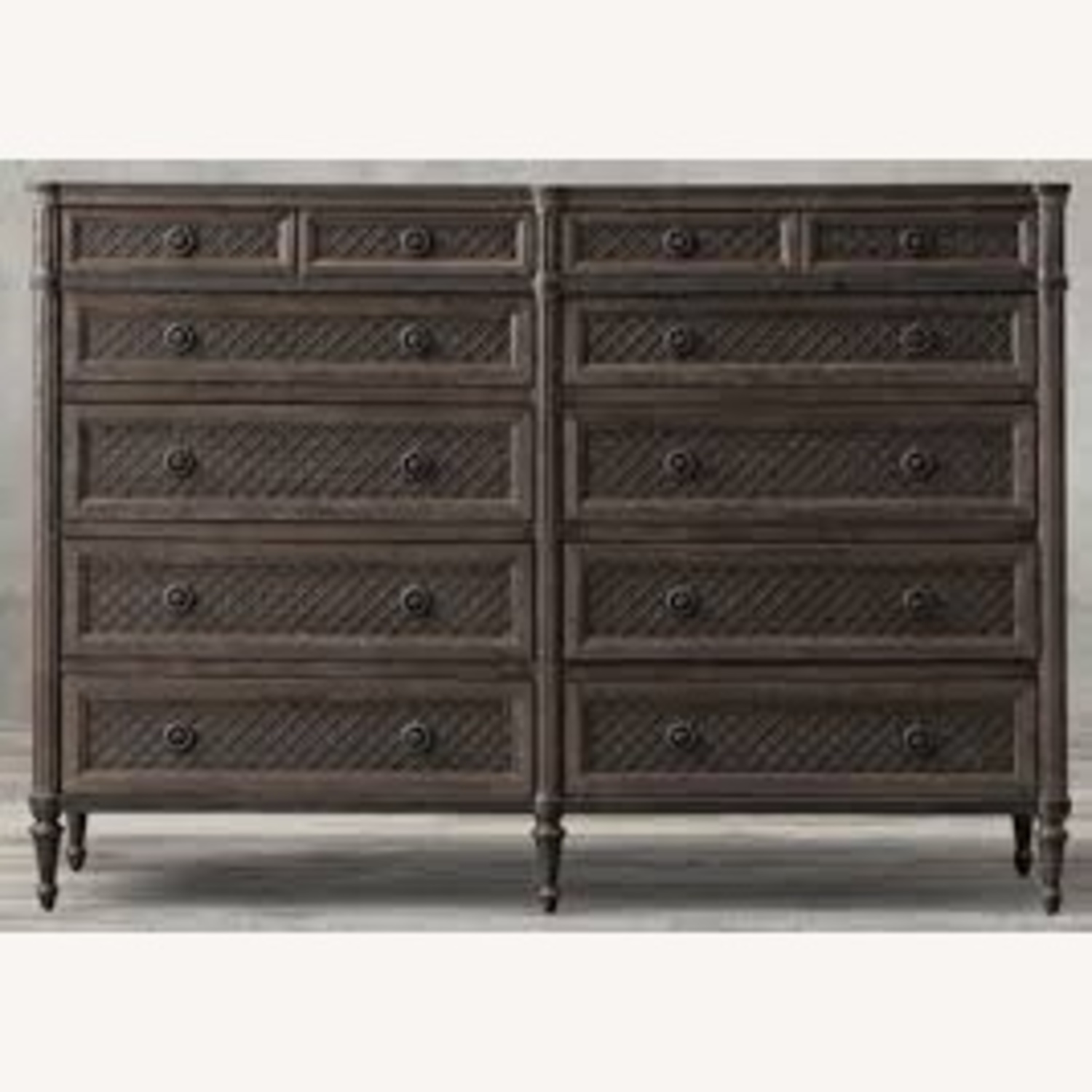 Restoration Hardware Louis XVI Treillage 12-Drawer Dresser - image-5
