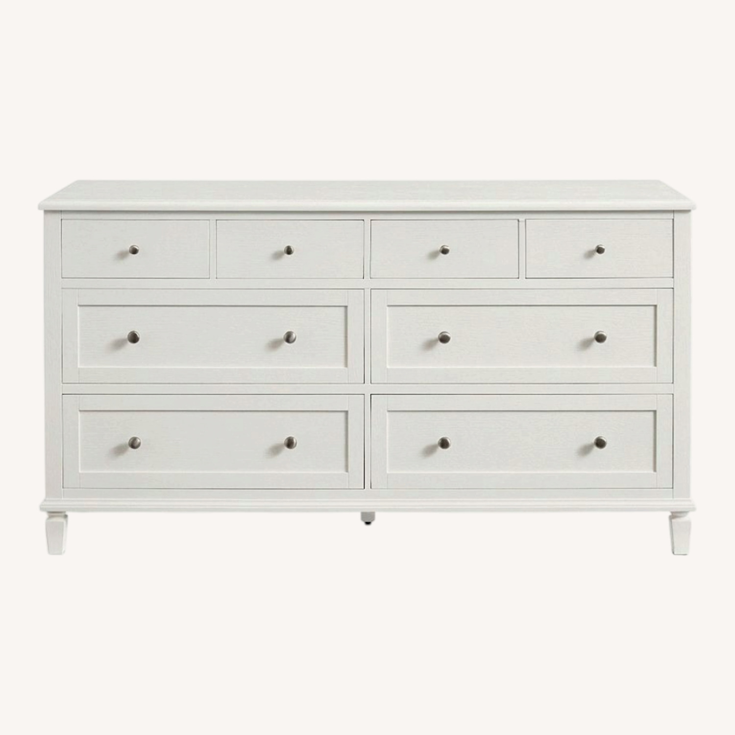 Pottery Barn Sausalito White Wood Dresser - image-0