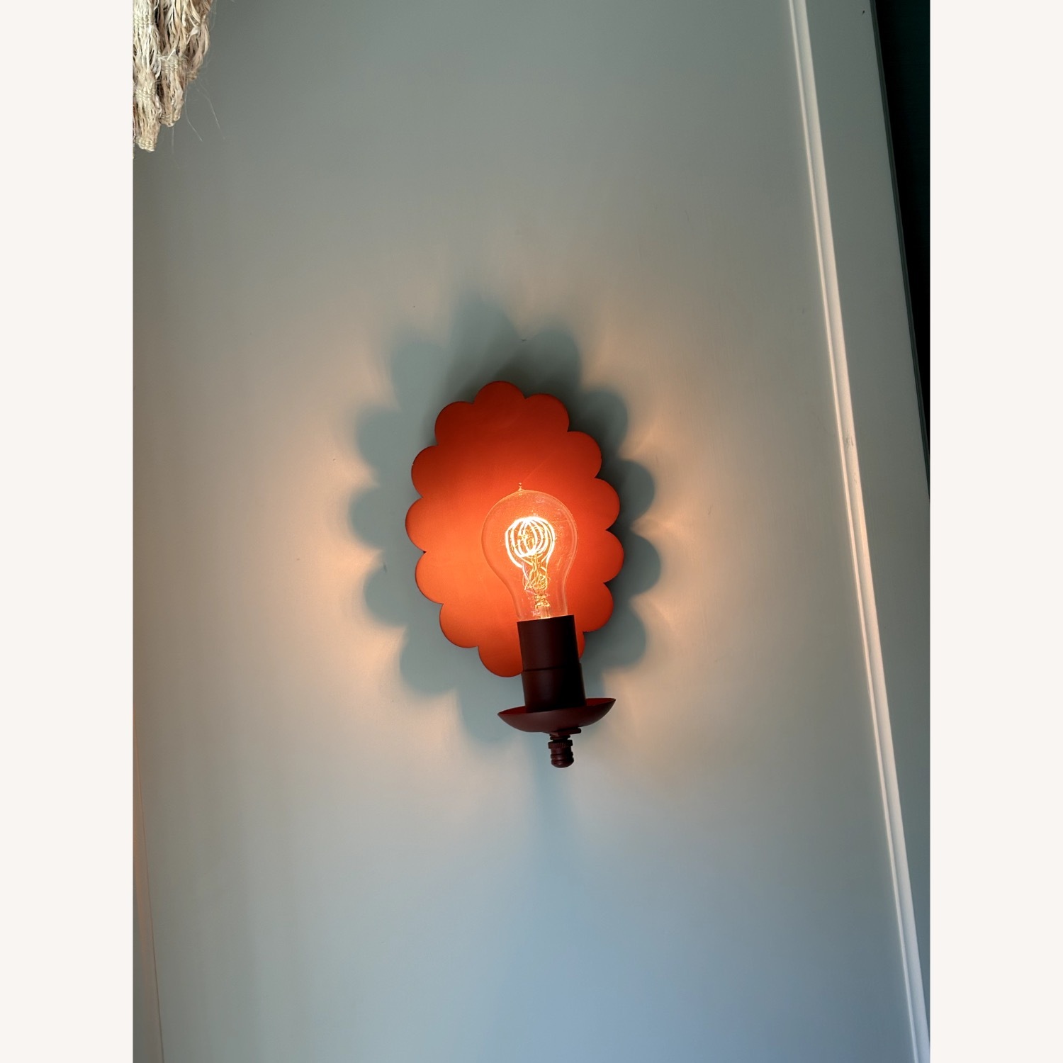 Red Metal Wall Lamp - image-3