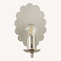 Red Metal Wall Lamp