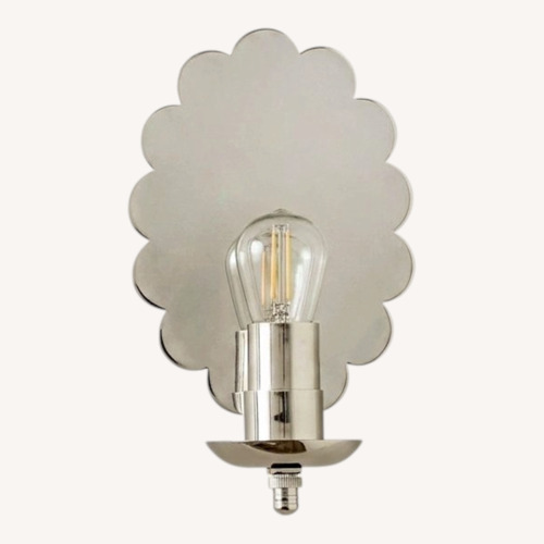 Used Red Metal Wall Lamp for sale on AptDeco