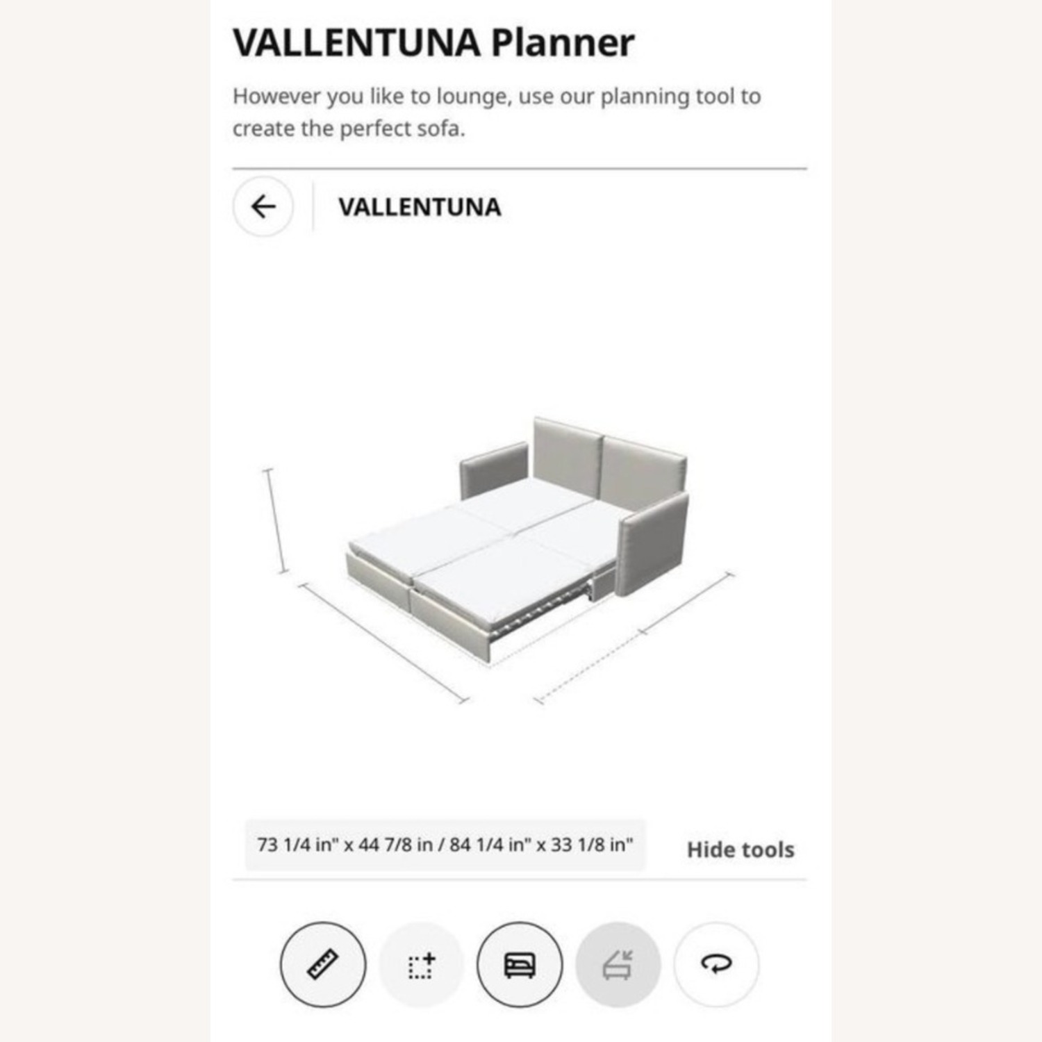 IKEA Vallentuna White Faux Leather 2 Seater Sofa - image-4