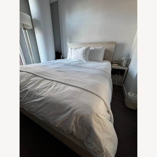 Used Pottery Barn Cayman Queen Bed  for sale on AptDeco