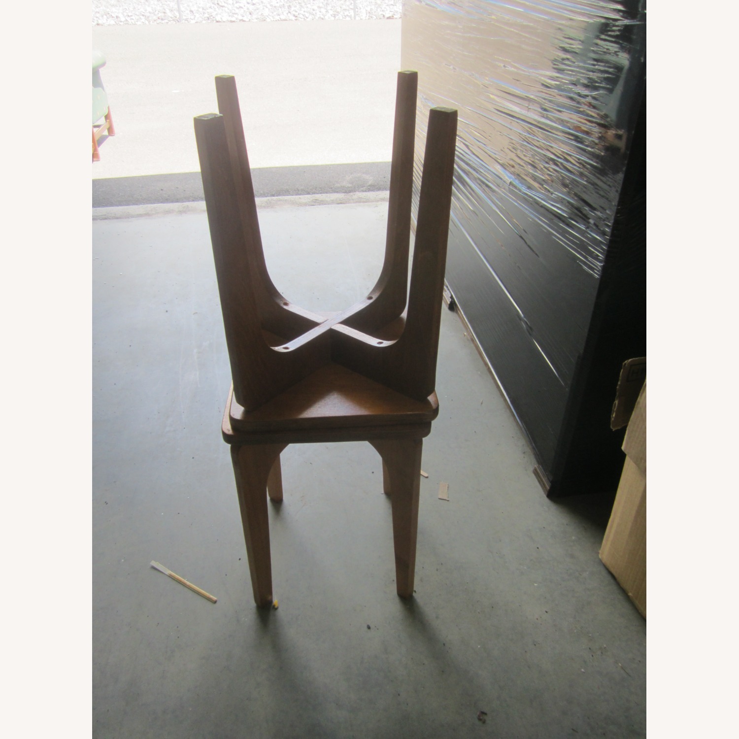 Vintage Pair of Small Tables Retro Style - image-5