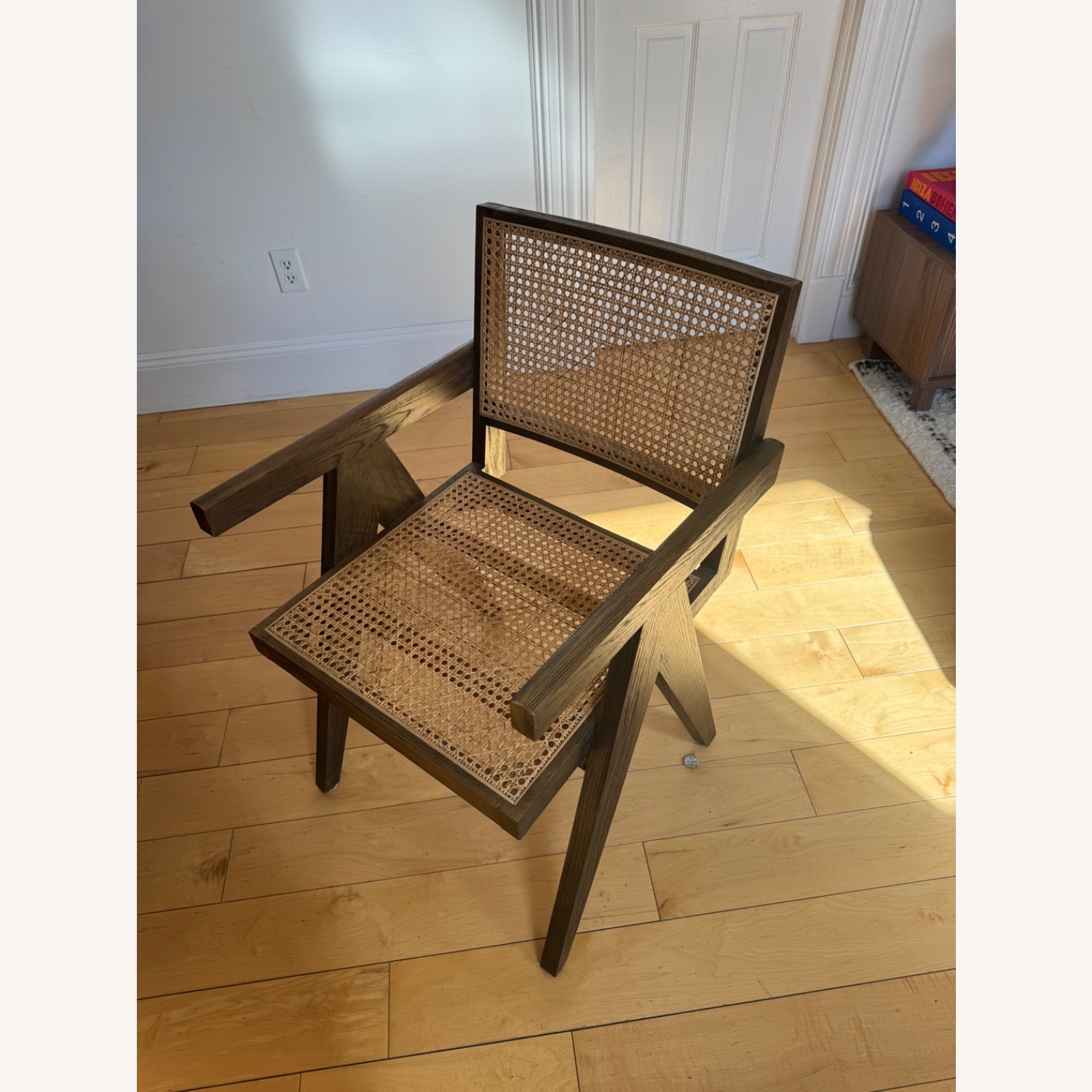 Restoration Hardware Jakob Cane Dining Chairs - image-2