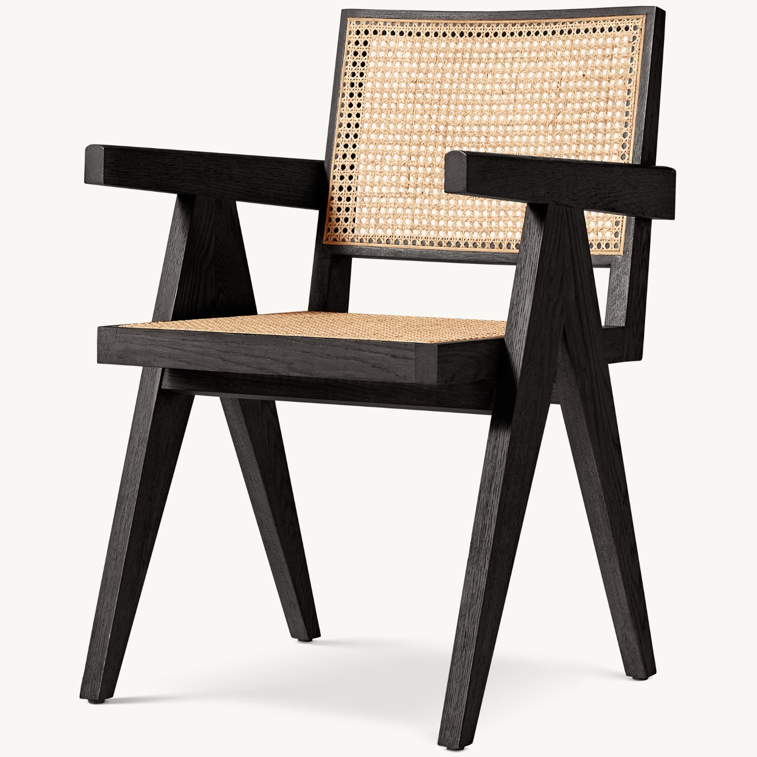 Restoration Hardware Jakob Cane Dining Chairs - image-6