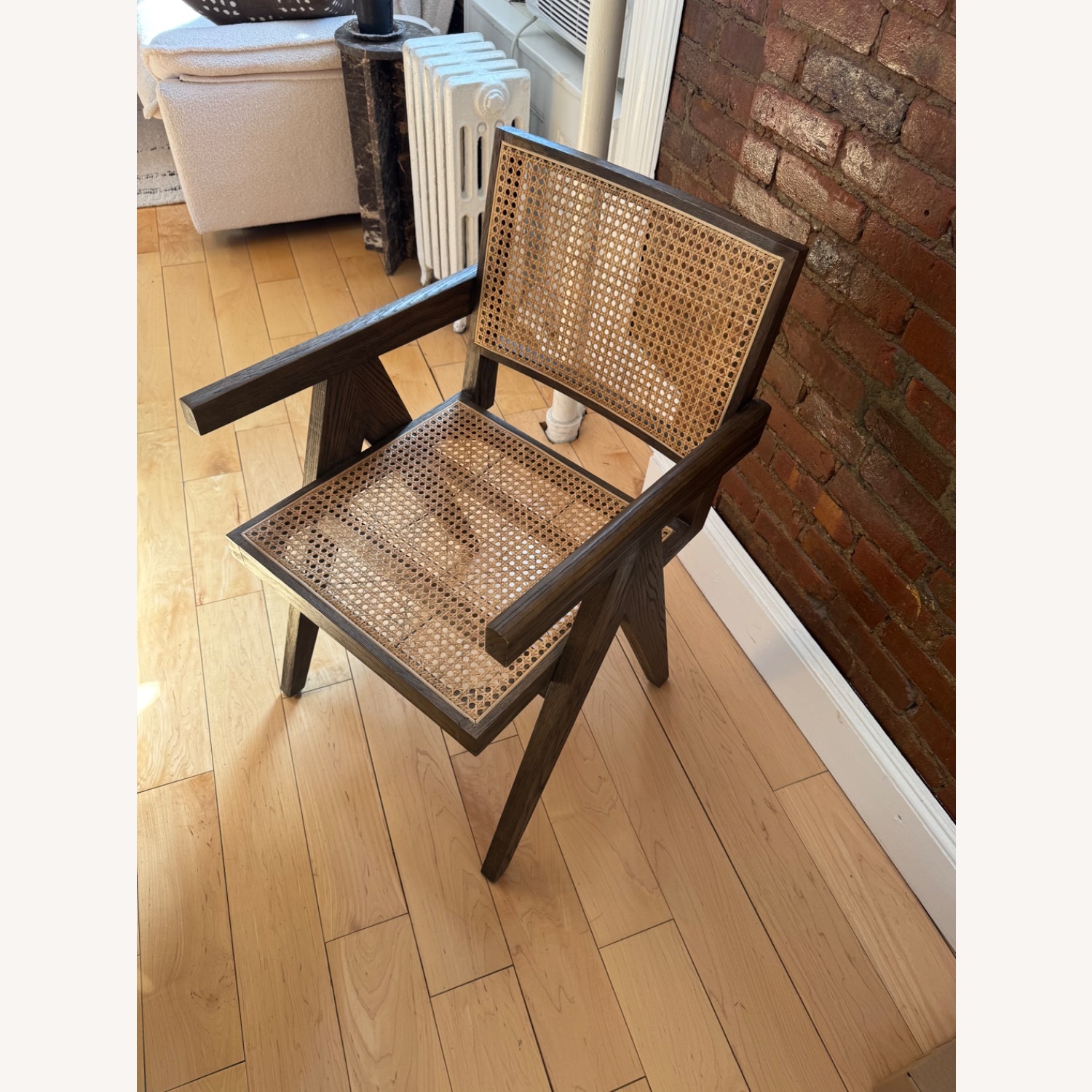 Restoration Hardware Jakob Cane Dining Chairs - image-3