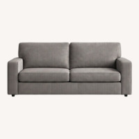 Vintage/Antique Light Gray Sleeper Sofa