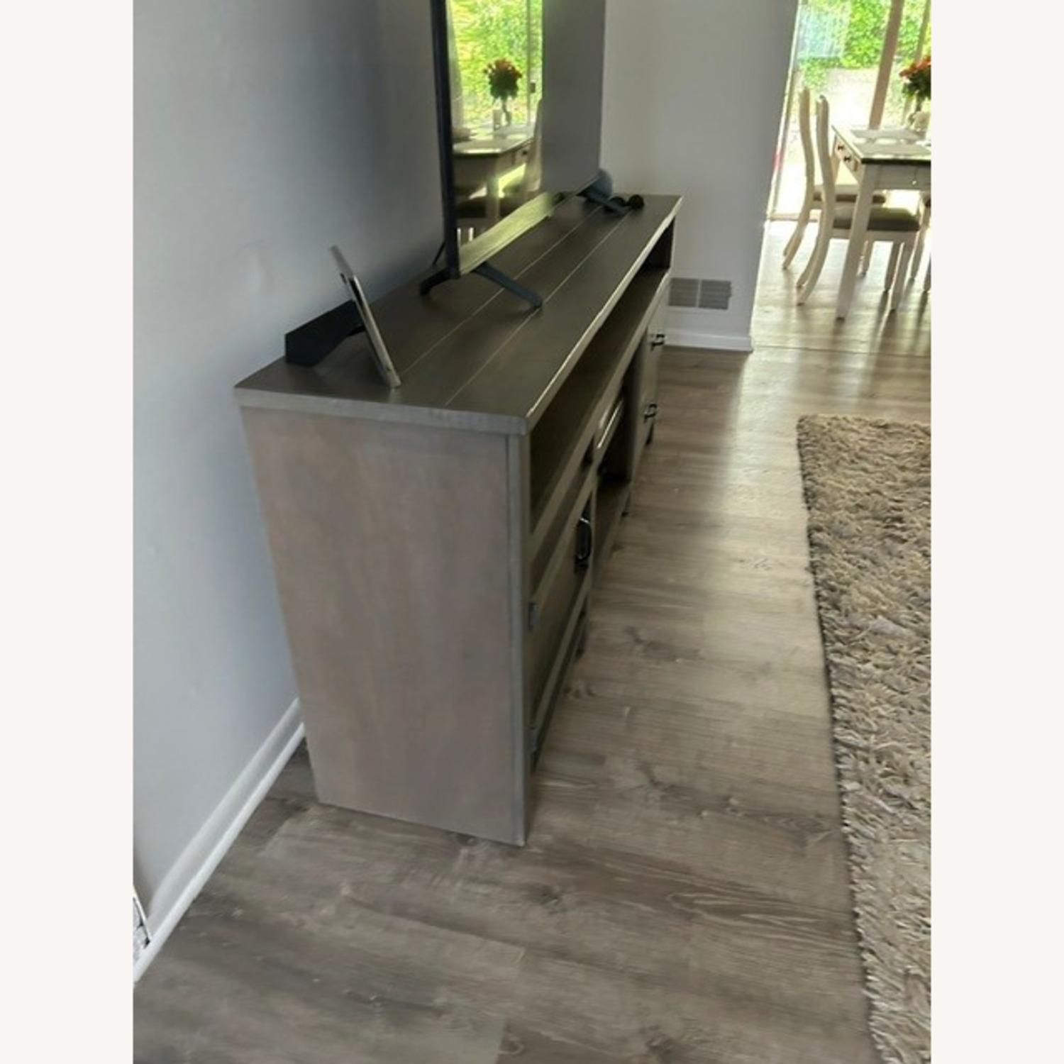 Light Gray Wood Sideboard - image-3