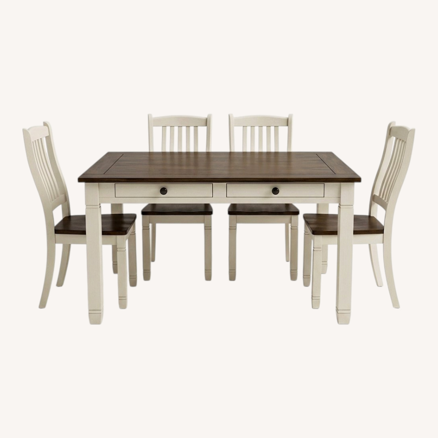 Dining Table 4 Chairs and Bench - image-0