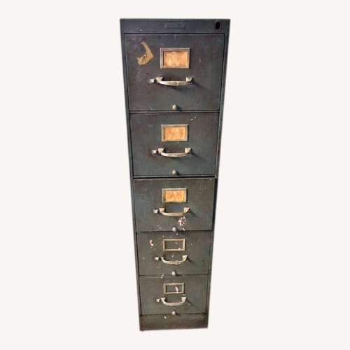 Used Braun And Rutherford Green Metal Media Storage for sale on AptDeco