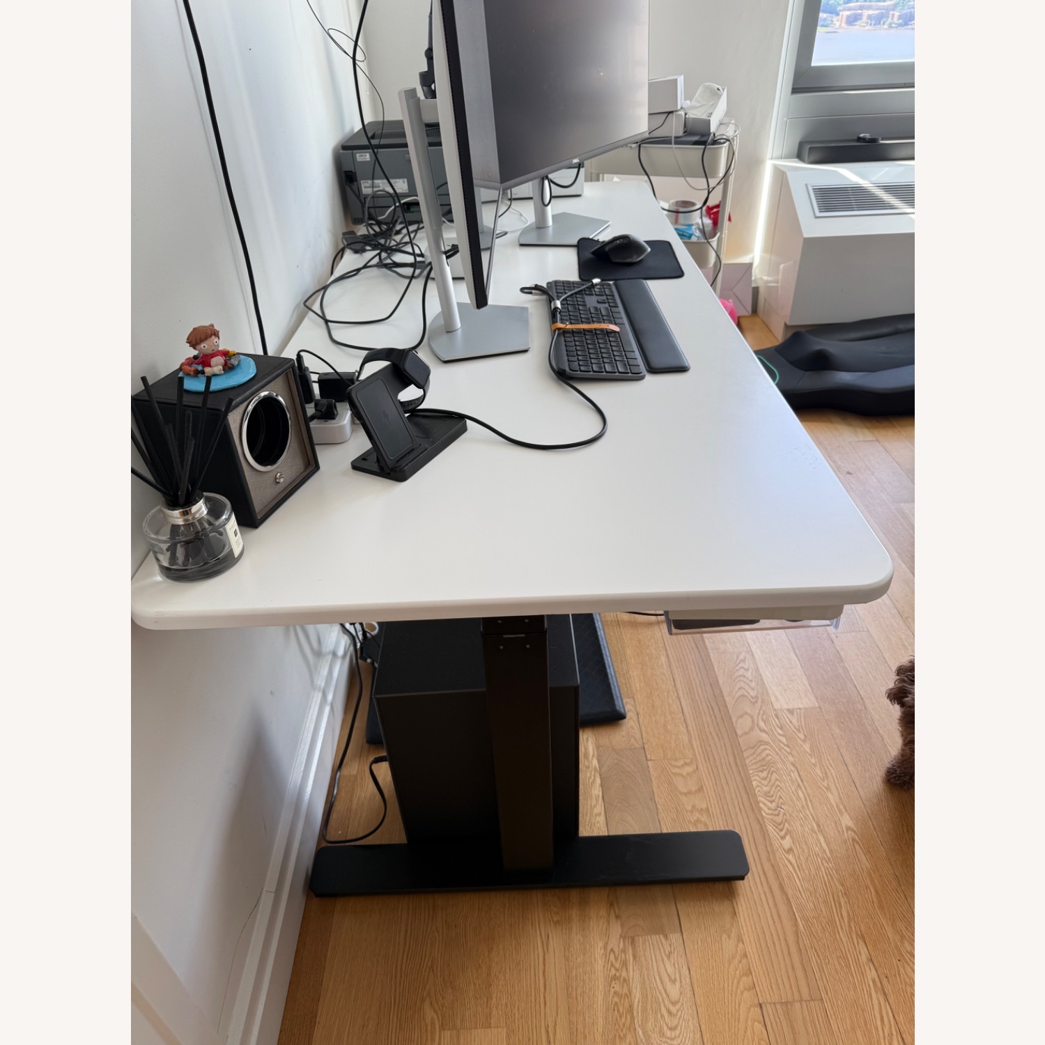 Autonomous White Standing Desk  - image-3