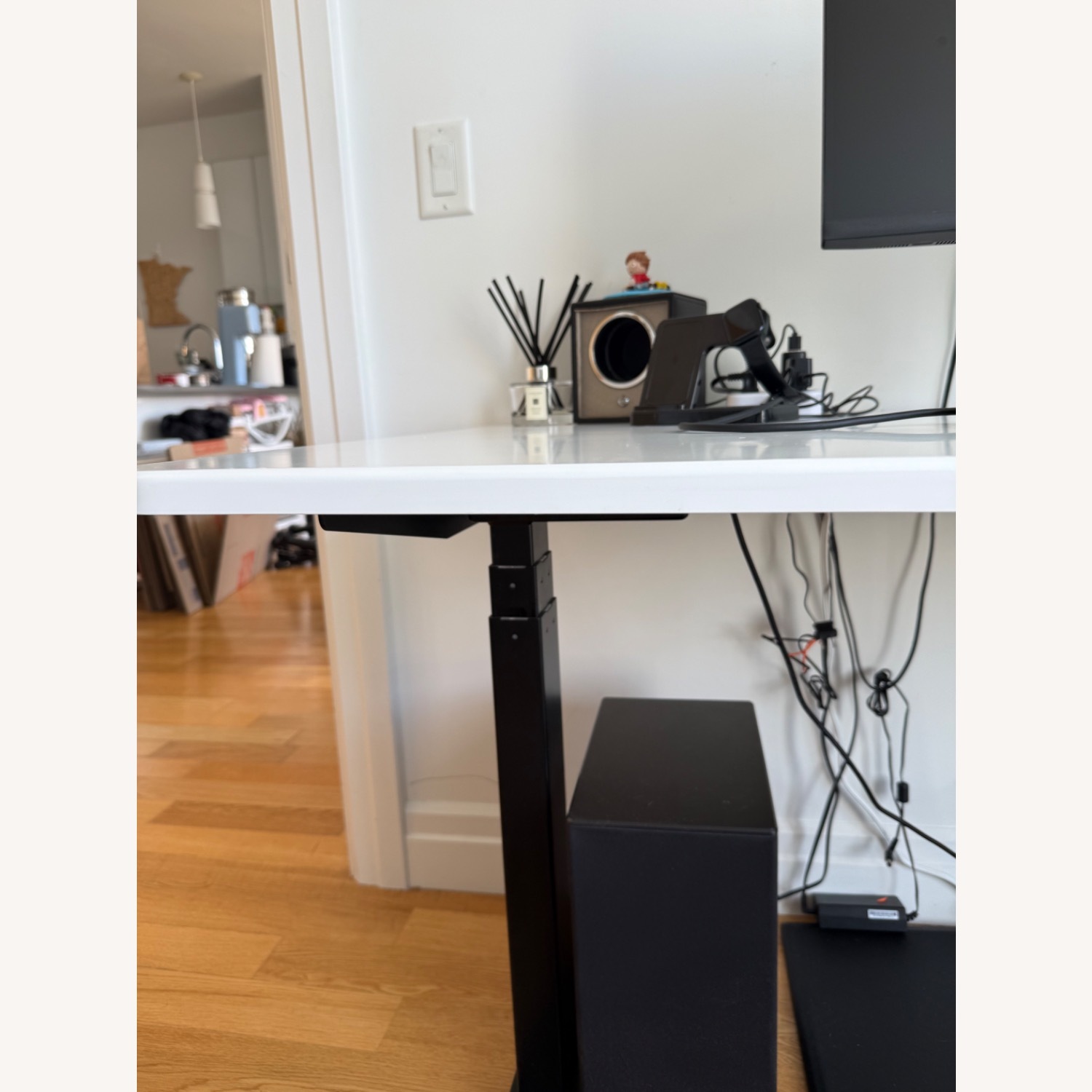 Autonomous White Standing Desk  - image-6