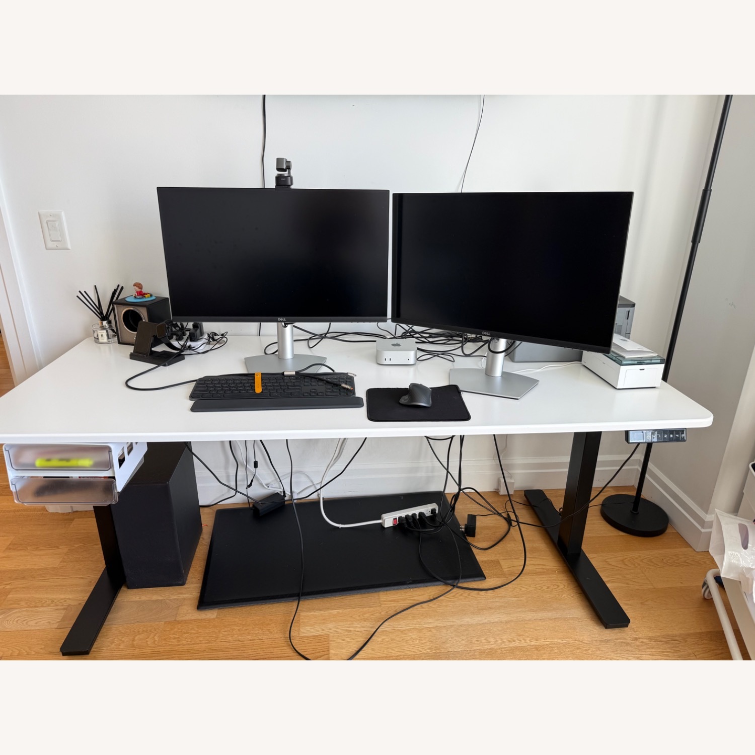 Autonomous White Standing Desk  - image-1